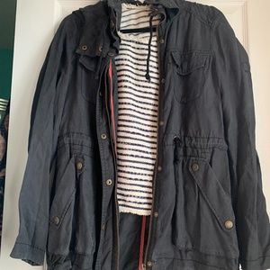 Navy utility jacket